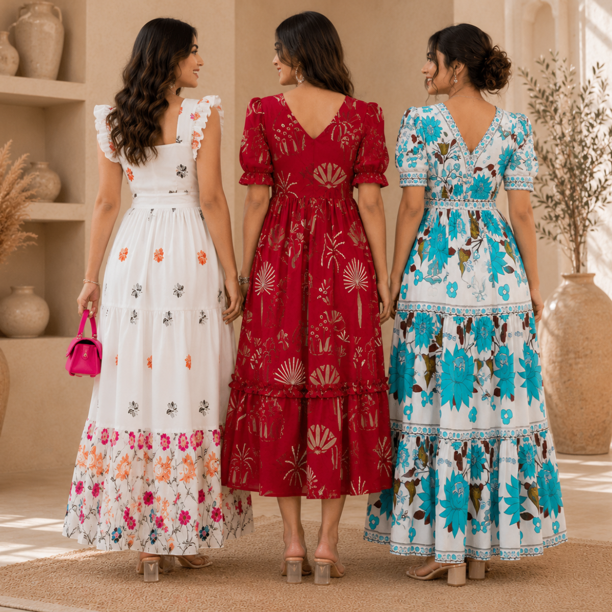 3 Women's Maxi Dress Collection ( D2 )