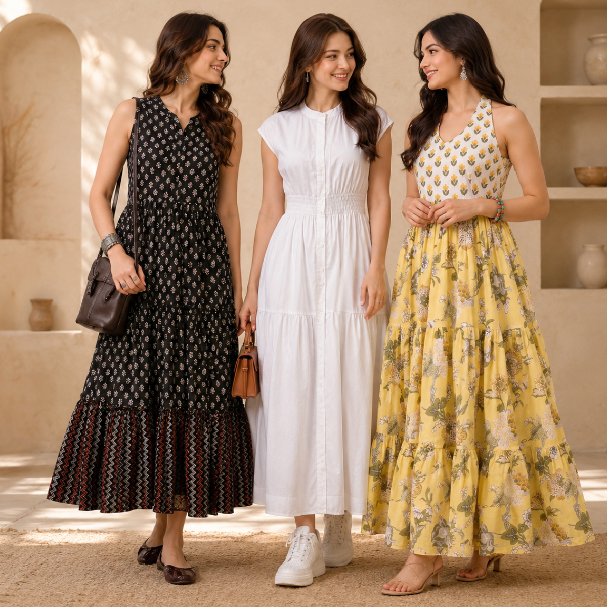 3 Women's Maxi Dress Collection ( D3 )