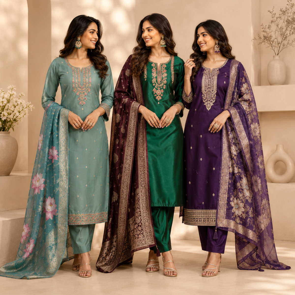 3-Piece Women's Kurti Collection (P-3)
