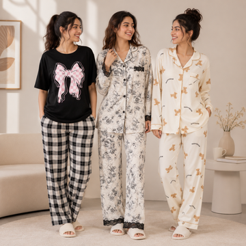 Women's Relax Fit Night Suit ( S3 )