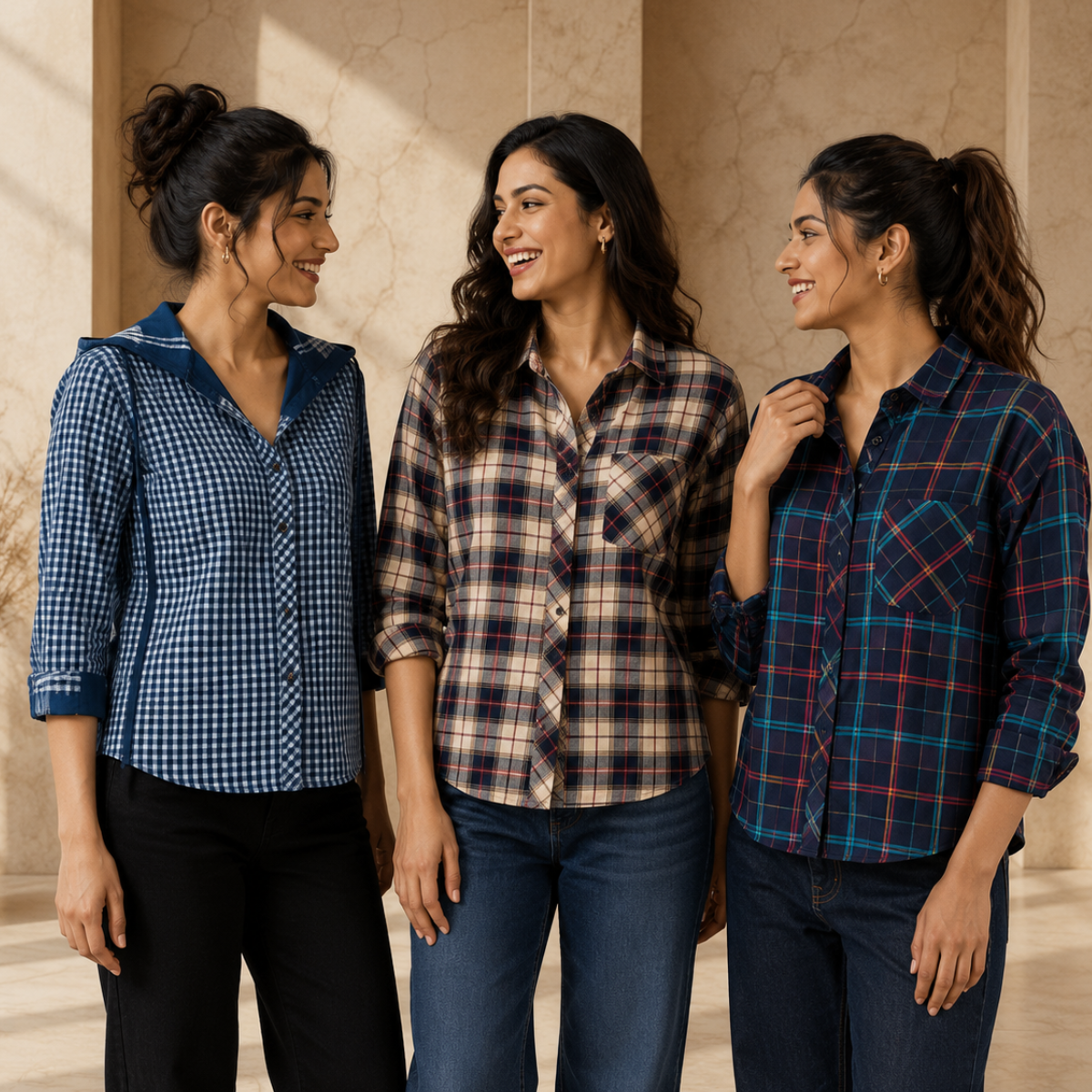 3 Women's Casual Shirt Collection ( S3 )