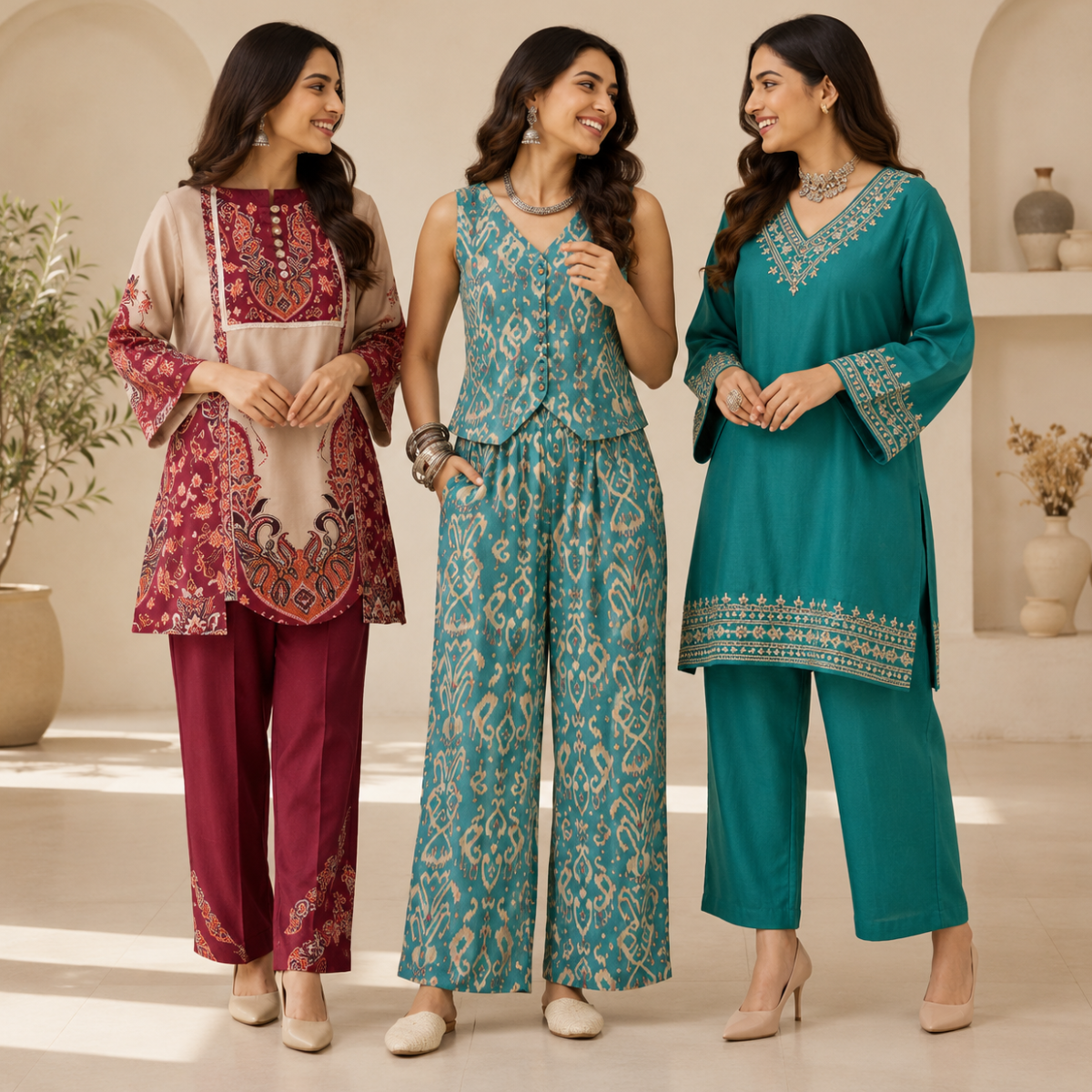 3 Women's Casual Co-Ord Set ( C3 )