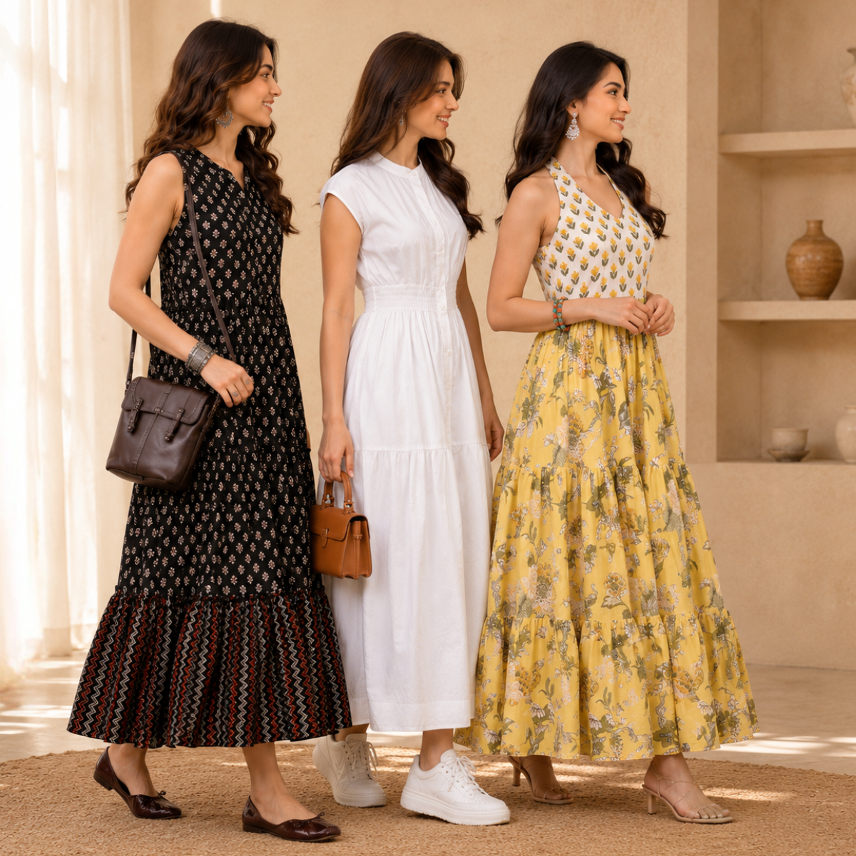 3 Women's Maxi Dress Collection ( D3 )