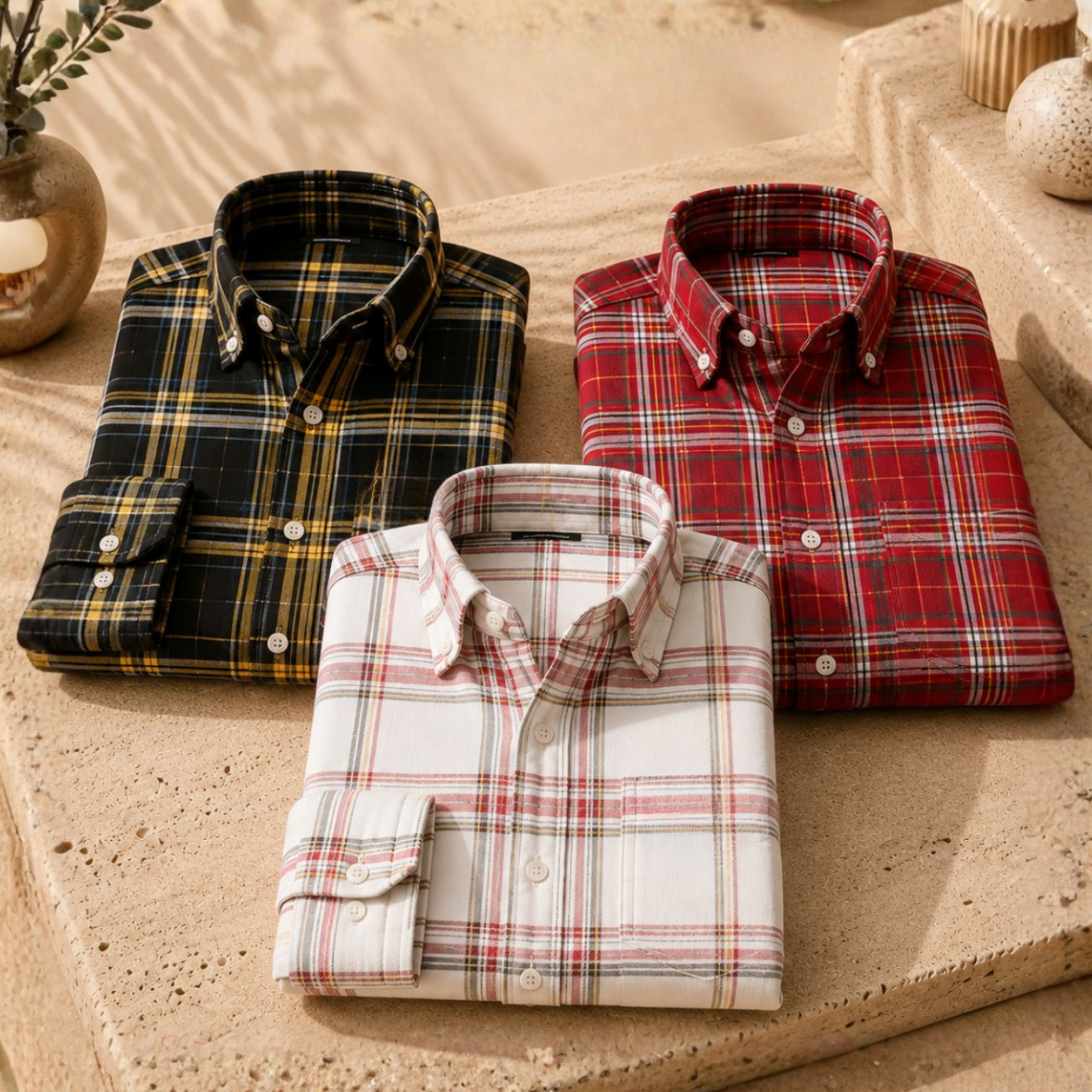 Combo Cotton Shirts ( S8 )