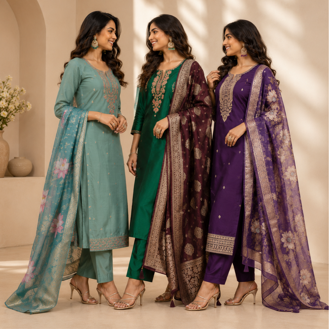 3-Piece Women's Kurti Collection (P-3)