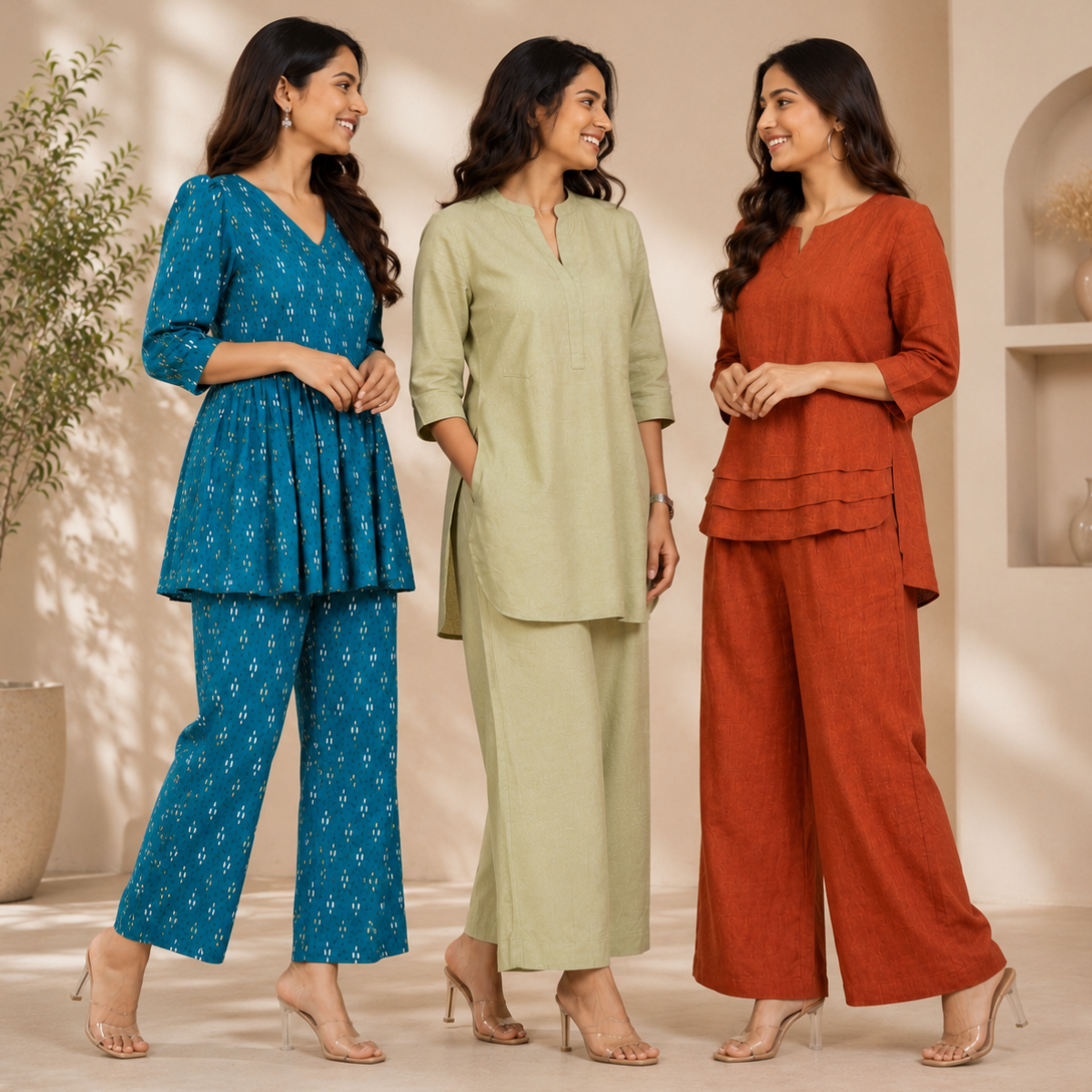 3 Women's Co-Ord Set Outfit | Daily Wear ( CS-3 )
