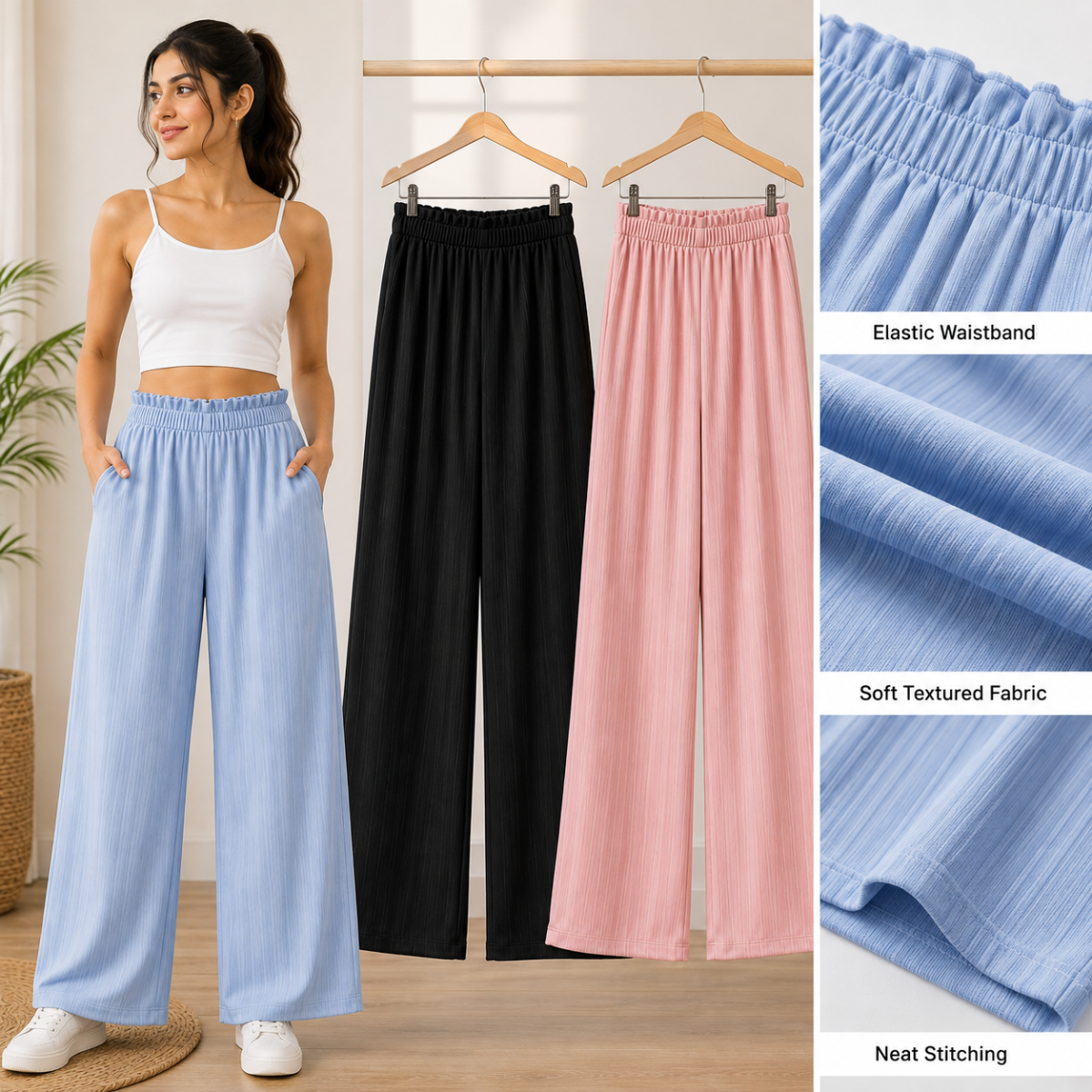 3 Women’s Relaxed Wide Leg Lower | L2