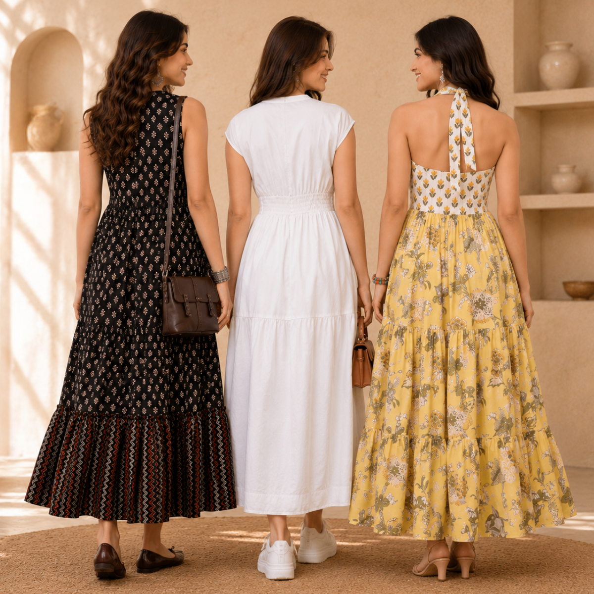 3 Women's Maxi Dress Collection ( D3 )
