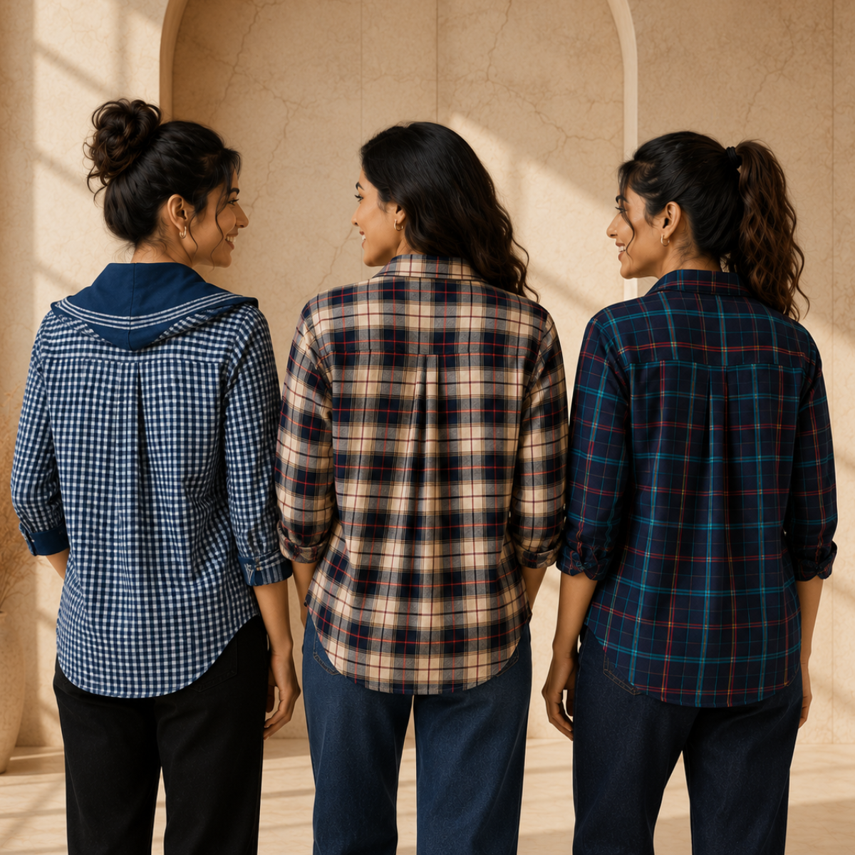 3 Women's Casual Shirt Collection ( S3 )