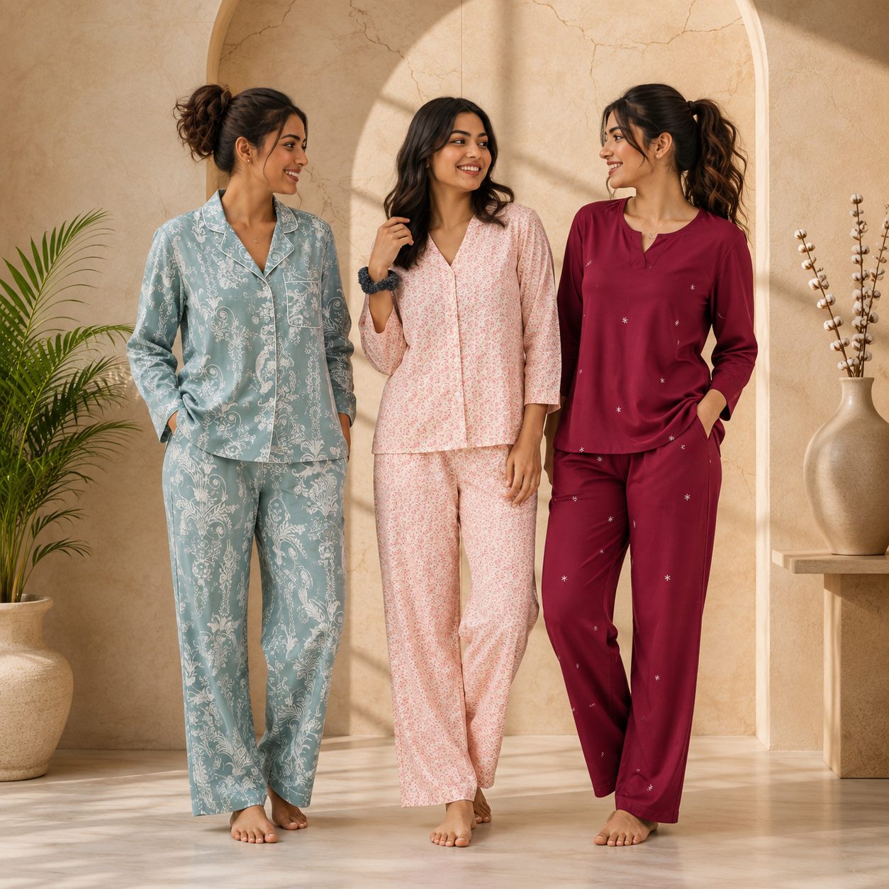 3 Women’s Casual Nightwear Sets | C2