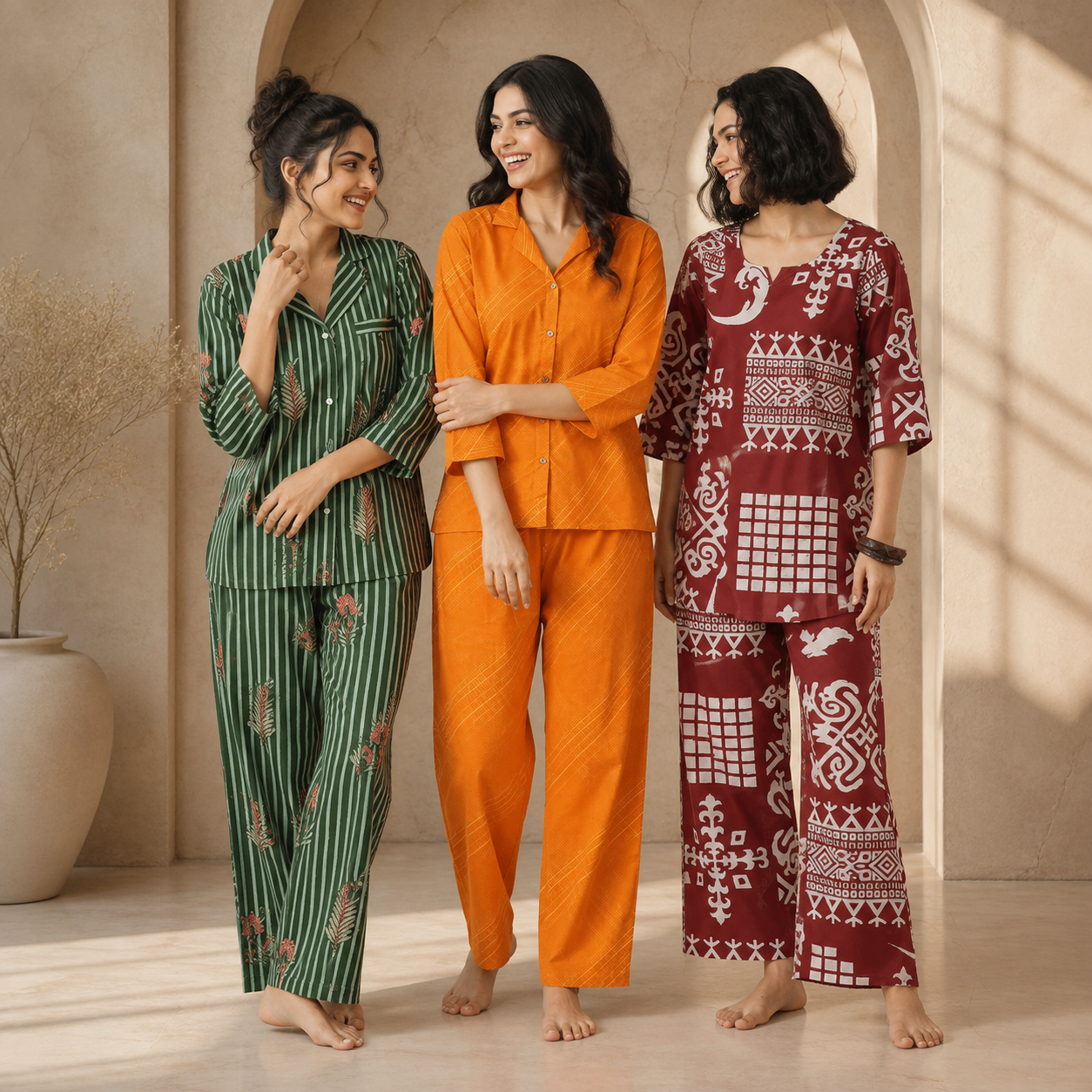 3 Women’s Casual Nightwear Sets | C6