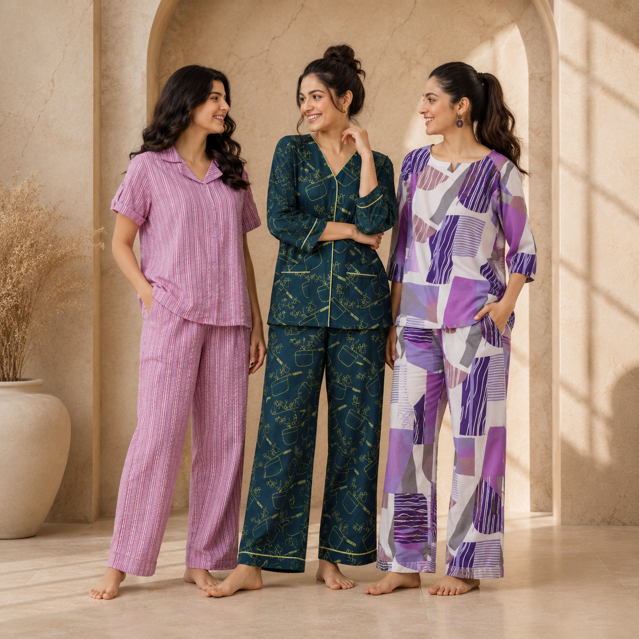 3 Women’s Casual Nightwear Sets | C8