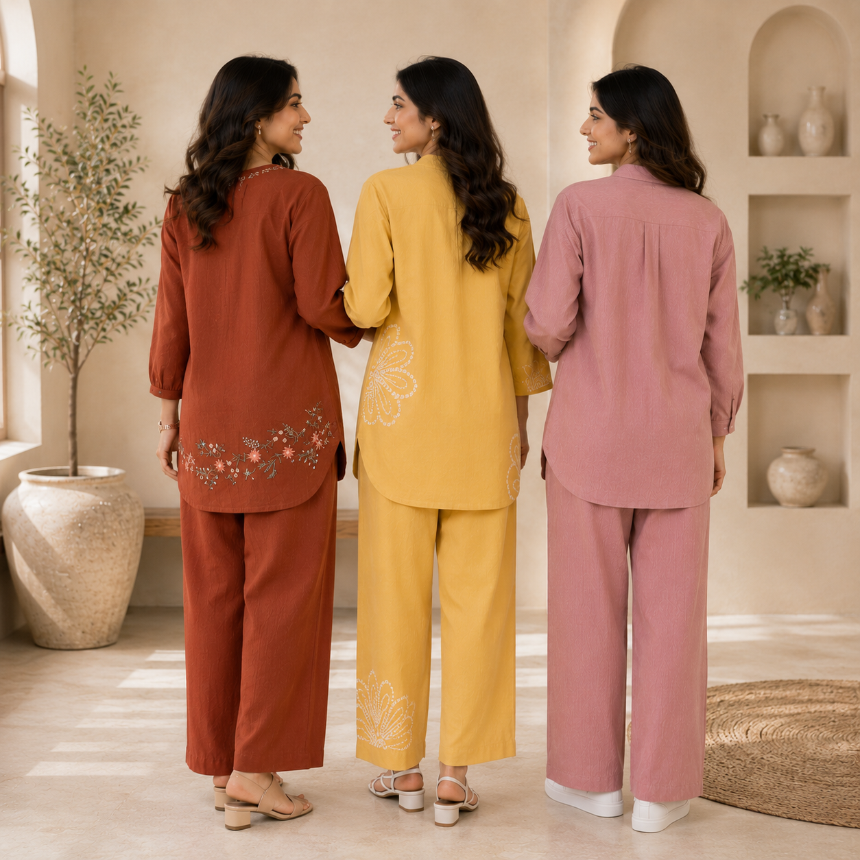 3 Co-Ord Sets Easy Wear For Women ( CS-5 )