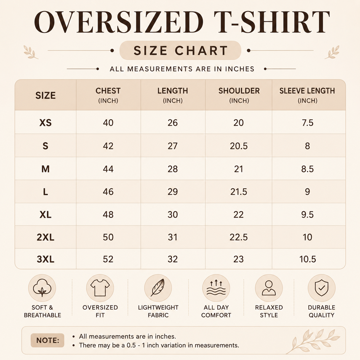 3 Women's Everyday Oversized T-Shirts ( T-1 )