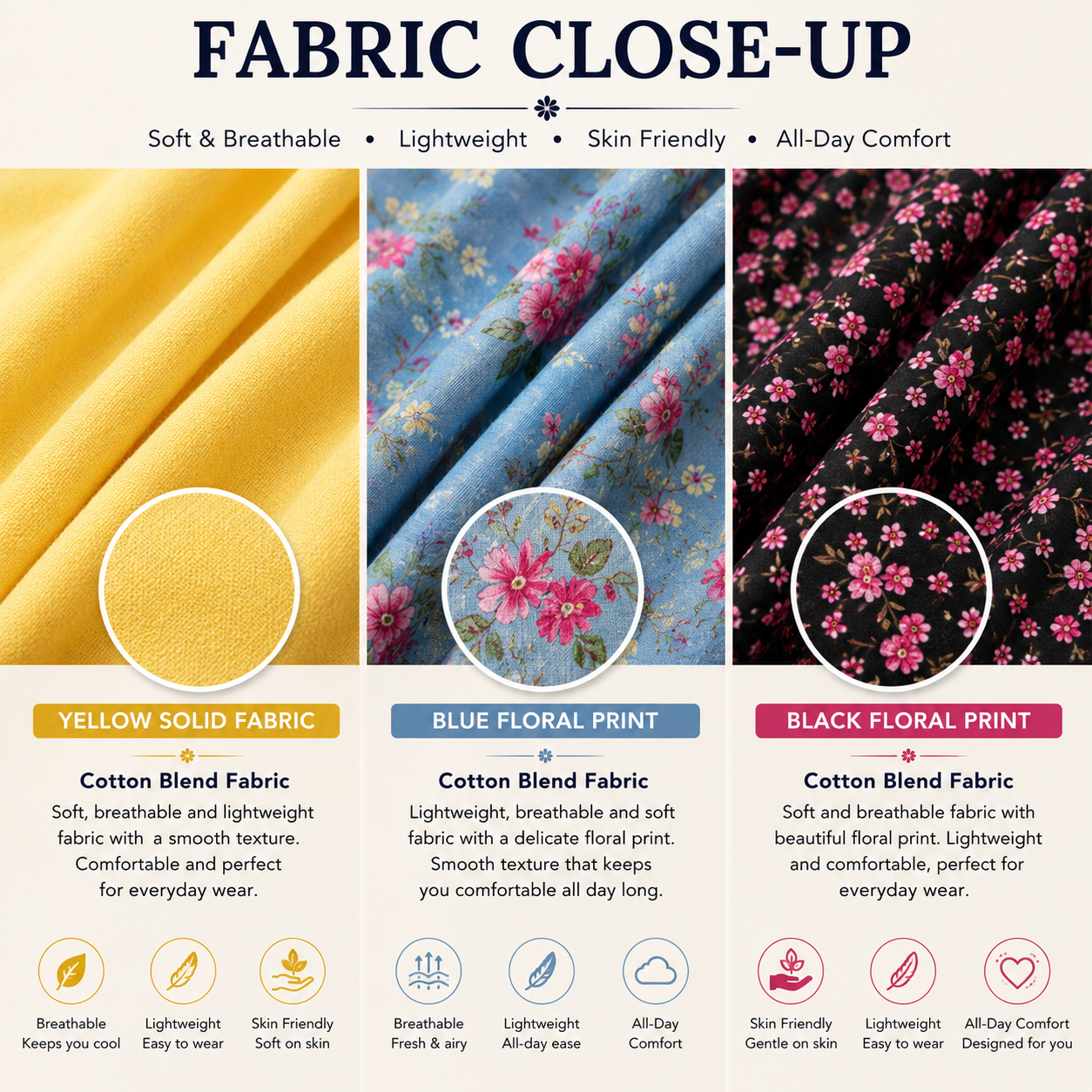 3 Women's Maxi Dress Collection | Everyday Style ( M7 )